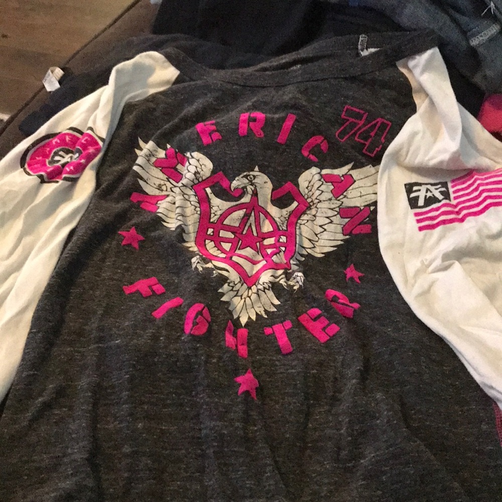 American fighter shirt